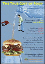 The True Cost of Food poster