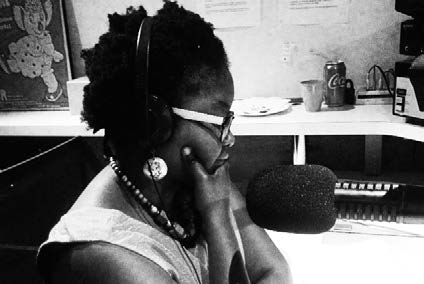 Tuesday Breakfast 3CR Radio presenter Hope Mathumbu