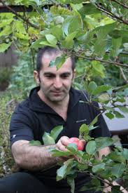 Angelo in his food forest