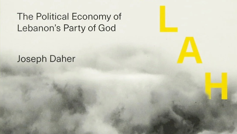 Book cover of 'Hezbollah: Political Economy of the Party of God' by Prof. Joseph Daher
