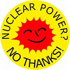 Nuclear Power No Thanks sticker