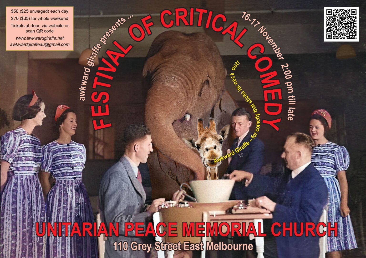 The Festival of Critical Comedy