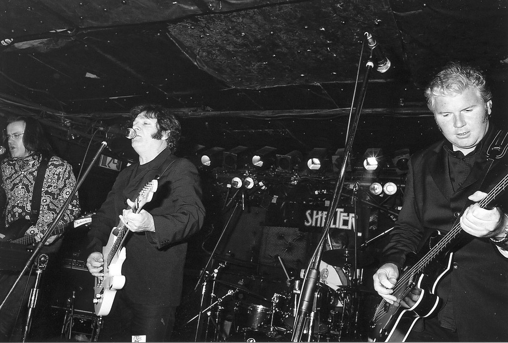 The Stems playing live in the 1980s - Photo by Masao Nakagami