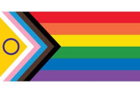 full rainbow progress flag
