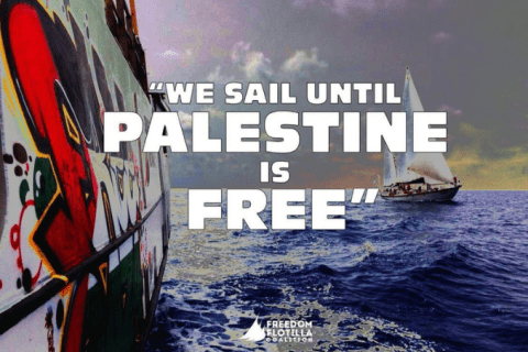 Image credit: Freedom Flotilla poster, Gaza Freedom Flotilla