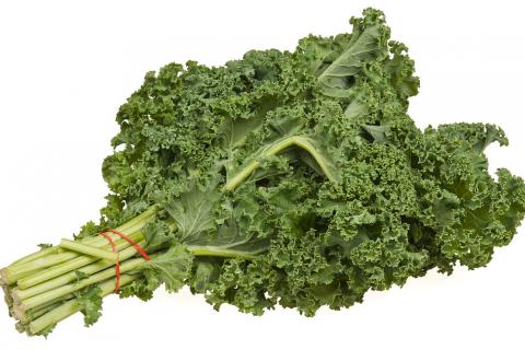 Watch out, it's a bundle of kale! Yummy, yummy kale (Photo by Evan-Amos, via Wikimedia Commons)