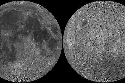 The near and far sides of the Moon, as seen by the Luna Reconnaissance Orbiter (Photo: NASA/Goddard/Arizona State University)