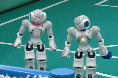 Robots in the RoboCup