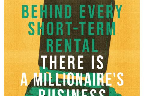 Behind every short-term rental there is a millionaire's business.