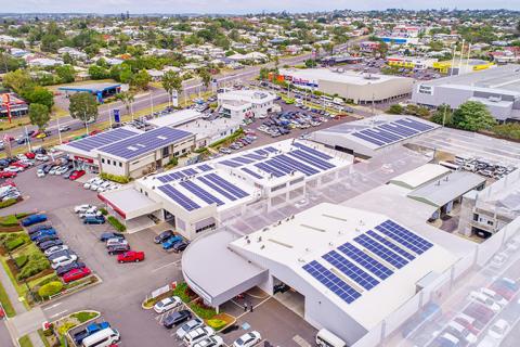 Commercial rooftop Solar Planet Ark Power