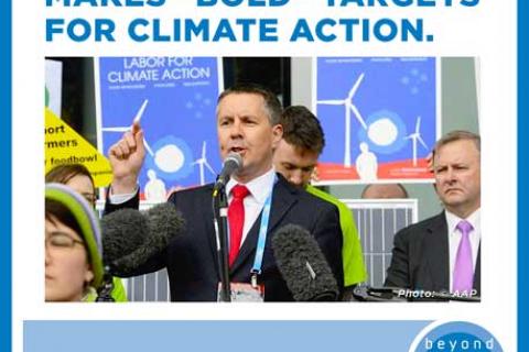 ALP Conference - bold targets for climate action 