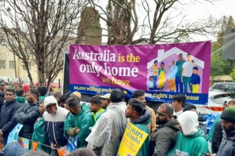 Asylum Seeker Protest Encampments & the Fast-Track System