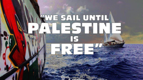 Image credit: Freedom Flotilla poster, Gaza Freedom Flotilla