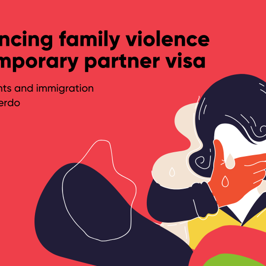 cover of episode Experiencing family violence on a temporary partner visa